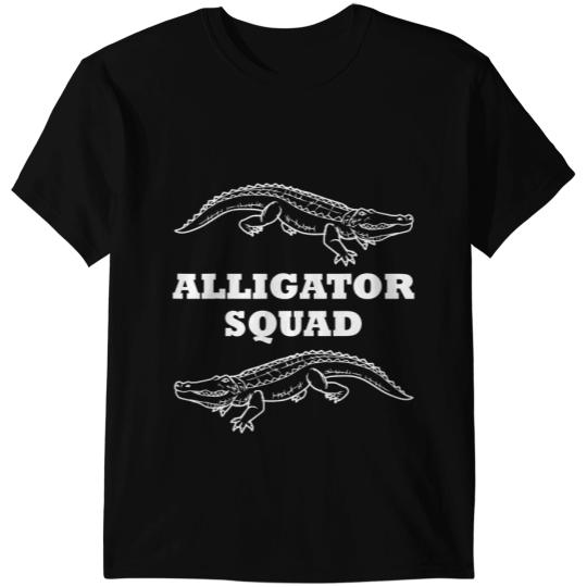 Alligator Animals Squad Wildlife Swamp Animal Crocodile T-Shirts