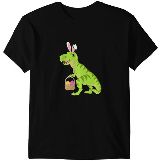 Dinosaur Dino T Rex Dinosaur Easter Bunny T Boys Girls And Adults T-Shirts