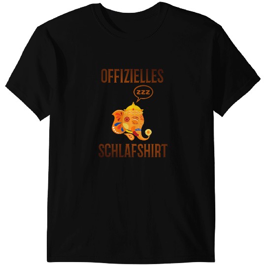 Elephants Lover Nightdress Pyjamas Official Sleep Elephant Cute T-Shirts