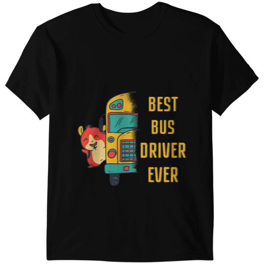 GP Guinea Pig bests BUS DRIVER EVER Funny Guinea Pig Student School Bus T-Shirts