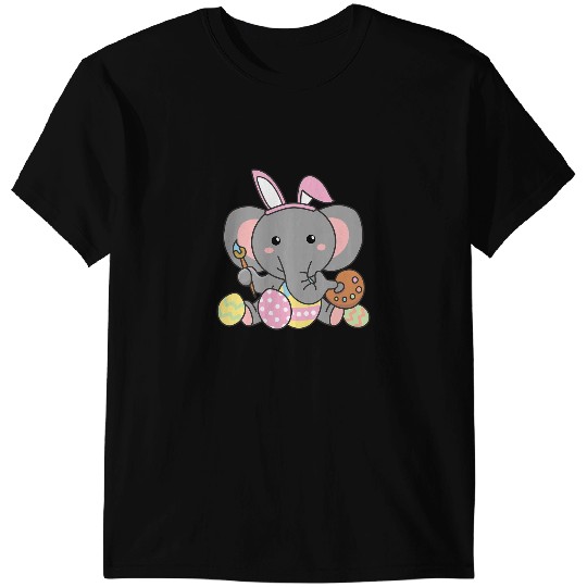 Discover American Bulldog Wearing Bunny Ear Red Truck With Eggs T-Shirts