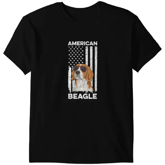 Discover 4th of July Design for a patriotic Beagle Owner T-Shirts