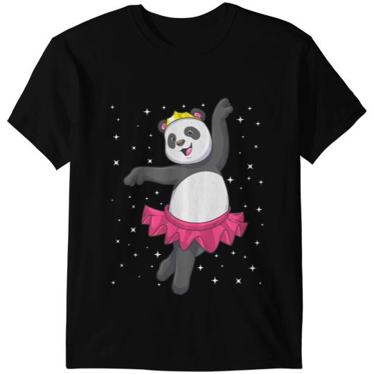 Discover Ballet Gift Funny Bear Ballerina Panda Ballet Dancer Kids Girls Bear Ballerina Balle T-Shirts