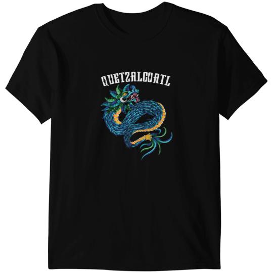 Dragon Animals Christian Aztec God Quetzalcoatl Cool Snake Dragon Inca Maya Gifts Christ T-Shirts
