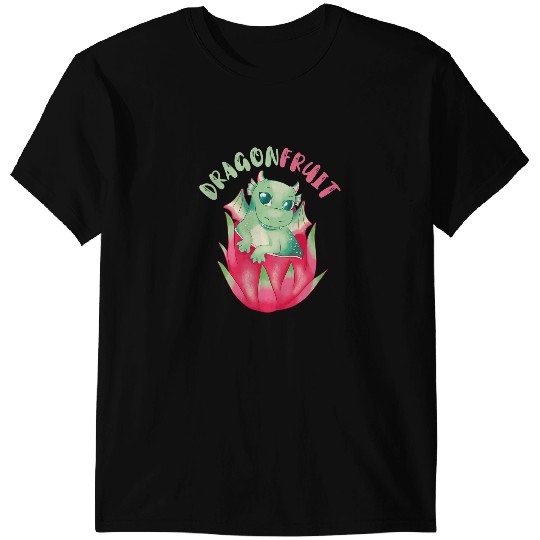 Dragon Animals Dragons Dragonfruit Funny Dragon Fruit Tropical Exotic Pitaya Animal T-Shirts