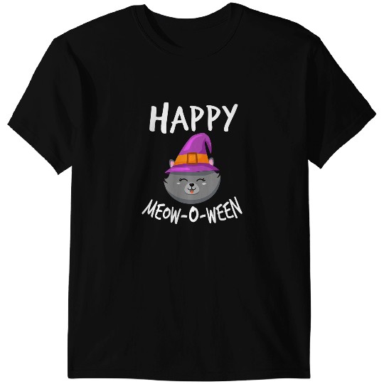 black cats Paws Happy Halloween Cat Costume Funny black cats Halloween Kids T-Shirts