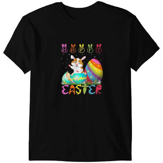 Hamsters Easter Day Hamster Matching Family Cute Easter Costume T-Shirts