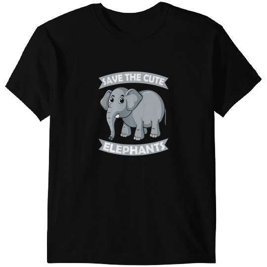 Elephants Lover Save the Cute Elephants Zoo Circus Elephant conservative T-Shirts