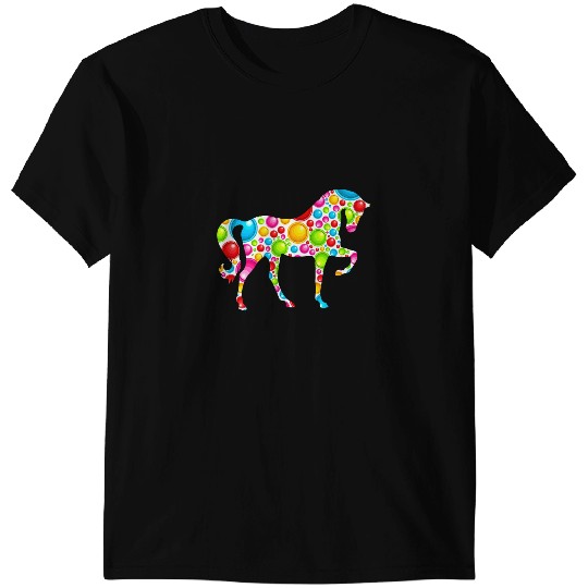 Funny Horse International Dot Day Horse Lover September 15th Graphic T-Shirts