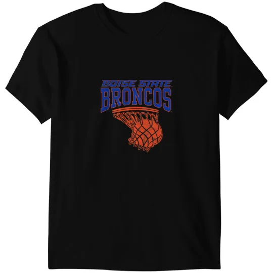 Basketball Gift Boise State University BSU Broncos Basketball Hoop T-Shirts