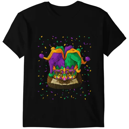 Cute Owl Mardi Gras Animal Face carnivals Jester Festival T-Shirts