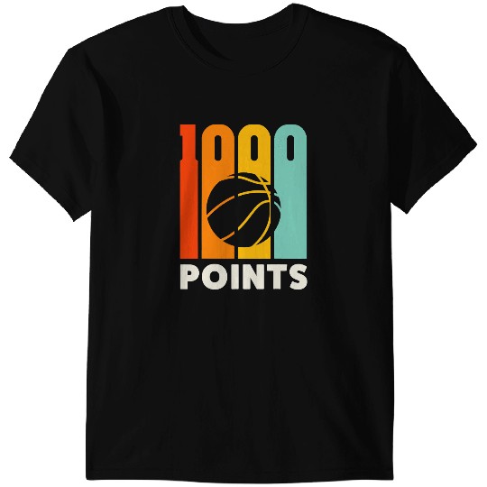 Basketball Gift 1000 Points Basketball Scorer High School Basketball Player 1 T-Shirts