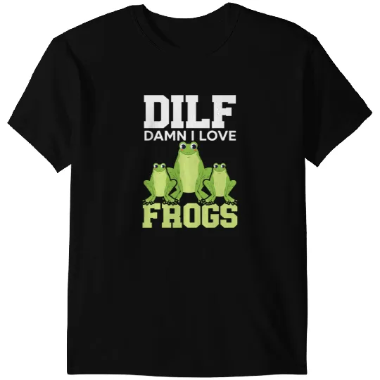 Frog Gift Damn I Love Frogs Amphibian Tadpole Herpetologist Froggy 1 T-Shirts