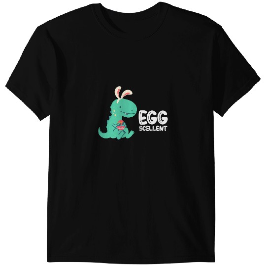 Dinosaur Dino Dino Rabbits Funny Easter TRex Dinsaur Kids Egg Scellent Rabbit Dinosaur T-Shirts