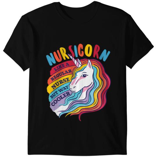 Unicorns Funny Nursicorn Unicorns nurses Is Cooler Cute Nursing Student T-Shirts