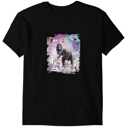 Dinosaur Dino Unicorns Rainbow Dinosaur Unicorn T-Shirts