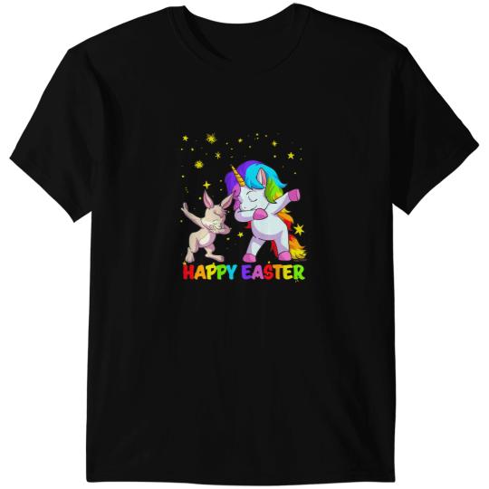 Unicorns Easter Girls Cute Easter Day Bunny Outfit T-Shirts