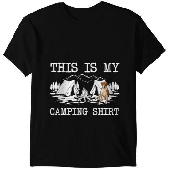 Camping Camp CampFires English Foxhound Dog This Is My Camper T-Shirts