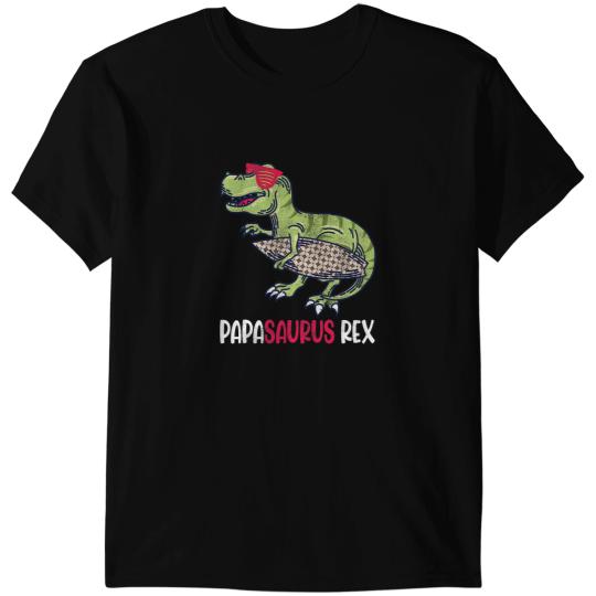 Dinosaur Dino Papasaurus Papa Saurus Trex Dad Dinosaur Fathers Day Idea T-Shirts