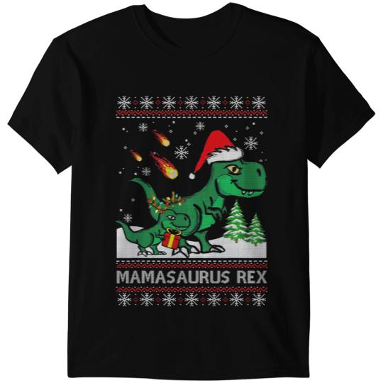 Dinosaur Dino Mamasaurus s For Women T Rex Dinosaur Mother Mom Xmas T-Shirts