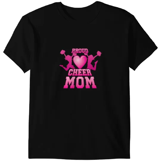 Cheerleader Gift Proud Cheer Mom Cheerleaders Girl Cheerleading T-Shirts