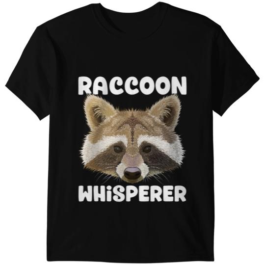 Funny Bear Raccoon Whisperer Funny Street Cat Pun Trash Panda Cute Bears T-Shirts
