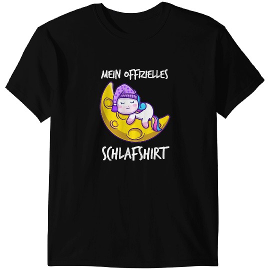 Unicorns My Official Sleep Cute Sleeping Unicorns Bed 1 T-Shirts