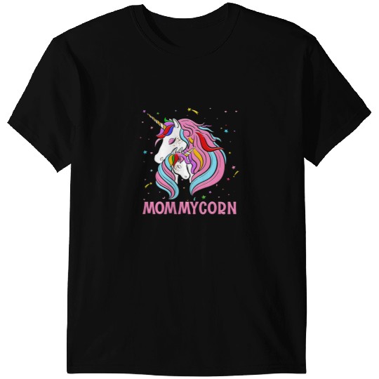 Unicorns Mommycorn Mommy Daughter Unicorns Mothers Day T-Shirts