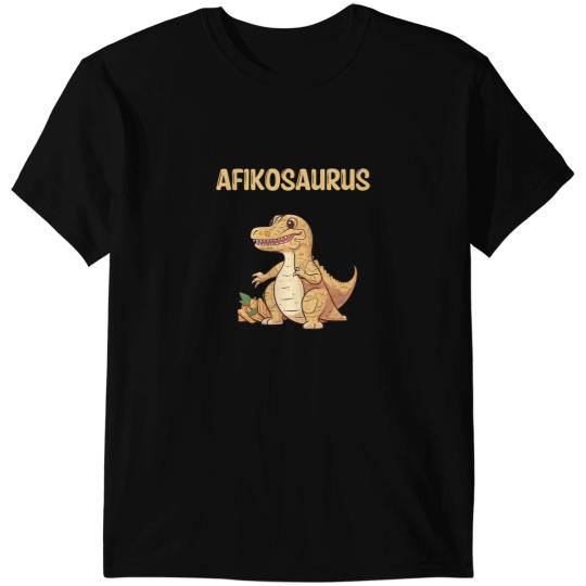 Dinosaur Dino Happy Passover Afikosaurus Hebrew Jewish Dinosaur T-Shirts