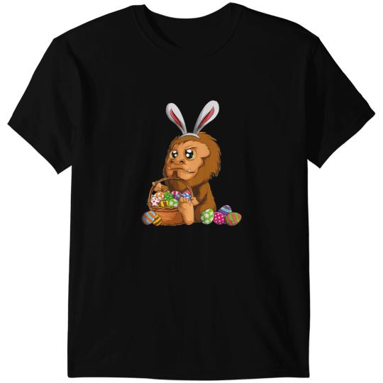 Kawaii bigfoots Happy Easter Bunny Costume Girls Women Kids T-Shirts