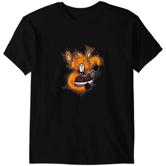 Lama Llama Water Splash Art Ice Cream Llama T-Shirts