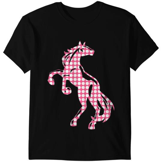 Unicorns Pink Polka Dotted Unicorns International Dot Day Novelty T-Shirts