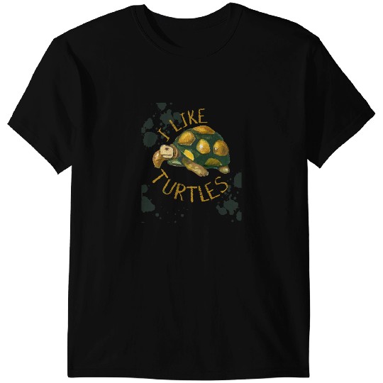 KV9 Turtle Lover Gift vintages I Like Turtles Turtles T-Shirts