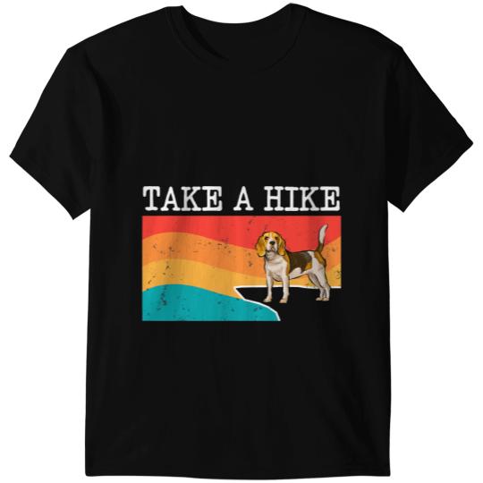 Funny Take A Hike Beagle Graphic Hiking 284 T-Shirts