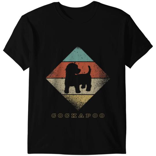 vintages Retro 1970s Dog Breed Cockapoo T-Shirts