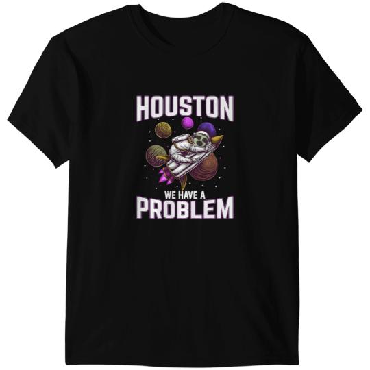 Sloth Gift Houston we have a problem astonaut pajamas astronaut sloth T-Shirts
