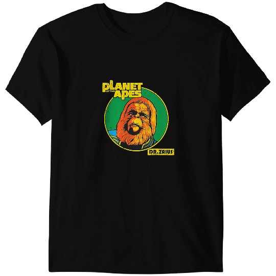 Monkey Lover Design The Monkey Ang Yellow Circle Sticker Classic Movie T-Shirts