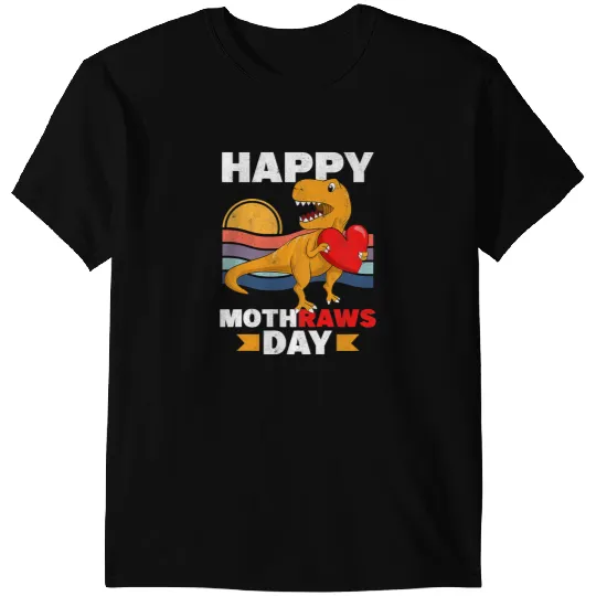 Dinosaur Dino Kids Son For Mom Dinosaur Happy Mothers Day From Toddler Boy T-Shirts