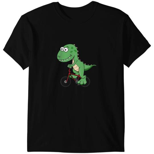 Dinosaur Dino Kids Dino TRex Tyrannosaurus Rex Dinosaur Bike BMX T-Shirts