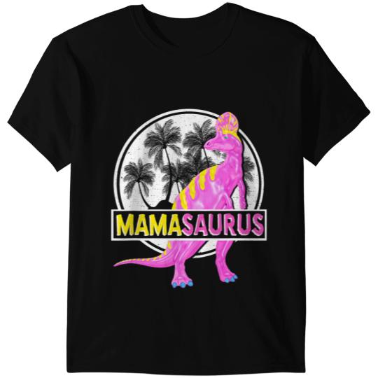 Dinosaur Dino Mamasaurus T rex Dinosaur Funny Mama Saurus Mothers Family 4 8 T-Shirts