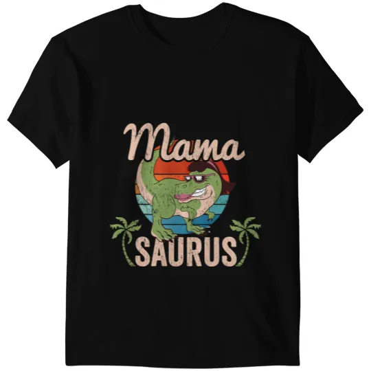 Dinosaur Dino Mamasaurus T rex Dinosaur Funny Mama Saurus Mothers Family 6 T-Shirts