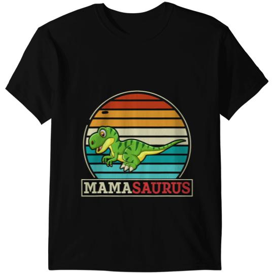 Dinosaur Dino Mamasaurus Trex Dinosaur Funny Mama Saurus Mothers Family 1 T-Shirts