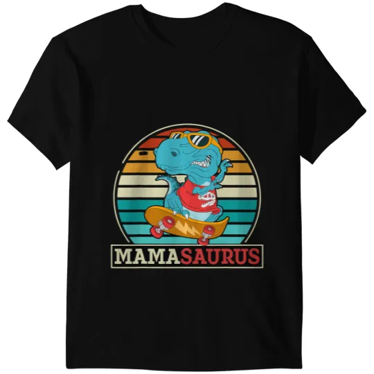 Dinosaur Dino Mamasaurus T rex Dinosaur Funny Mama Saurus Mothers Family 8 T-Shirts
