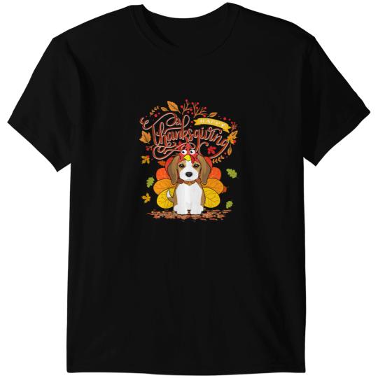 Beagle Turkey Dog Beagle Thanksgiving Autumn Fall Lover 34 Dog Lover T-Shirts