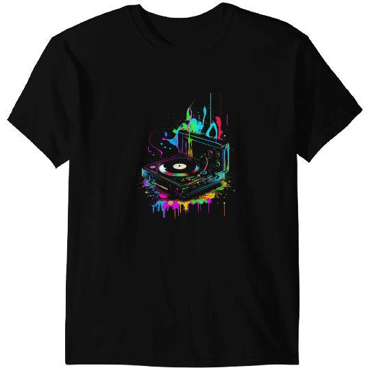 80s music vinyl vintages retro music gift 1 T-Shirts