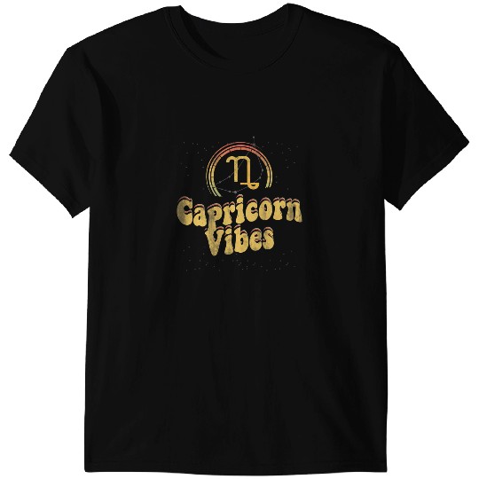 Astrology Zodiac December January Birthday Capricorn Vibes T-Shirts