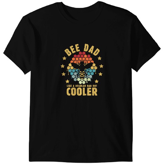 Bee Beekeeping Mens Bee Dad Funny Beekeeper Hive Honey Bee Fathers Day Gift 154 Beekeeper T-Shirts