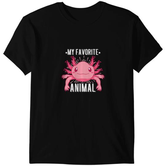 Axolotls Animals Cute Amphibian Salamander My Favorite Animal Axolotls 319Axo T-Shirts
