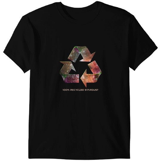 Astronauts 100 Recycled Stardust Awesome Space Science Geek 2 T-Shirts