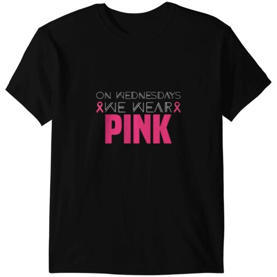 BC Mean Girls On Wednesday We Wear Pink Breast Cancer Awareness Cancer T-Shirts